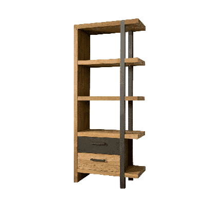 Tower Living Opbergkast 'Lucca' Rechts, Teakhout, 190 x 78cm Tower Living Opbergkast 'Lucca' Rechts, Teakhout, 190 x 78cm