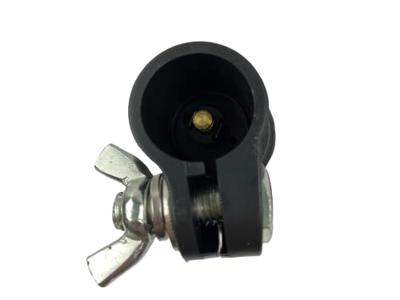 Berger & Schröter LED Mini RKL flex 20303 Zwaailicht 12 V/DC, 24 V/DC werkt op boordnet Flexibele normhouder, Normhouder Oranje