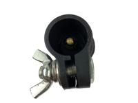 Berger & Schröter LED Mini RKL flex 20303 Zwaailicht 12 V/DC, 24 V/DC werkt op boordnet Flexibele normhouder, Normhouder Oranje - thumbnail
