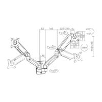 Schermtafel Support Aisens WT32TSR-225 17"-32" - thumbnail