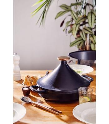 Alva Tajine - Nori - Gietijzer ø 28 cm - 3 liter - geëmailleerde anti-aanbaklaag