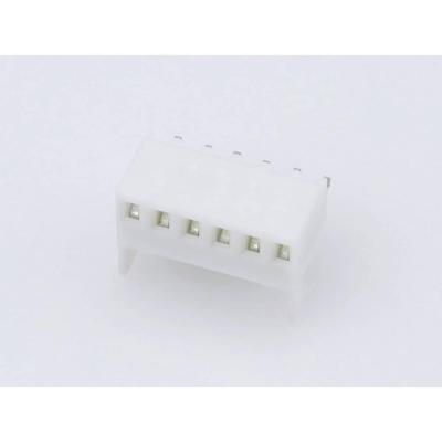 Molex 22022065 Female header, inbouw (standaard) Totaal aantal polen: 6 Rastermaat: 2.54 mm Inhoud: 1 stuk(s) Tray