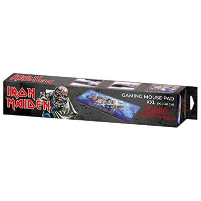 XXL Muismat - SUBSONIC - Iron Maiden - 90 cm x 40 cm - Gaming Bureau Mat - Officieel Gelicentieerd
