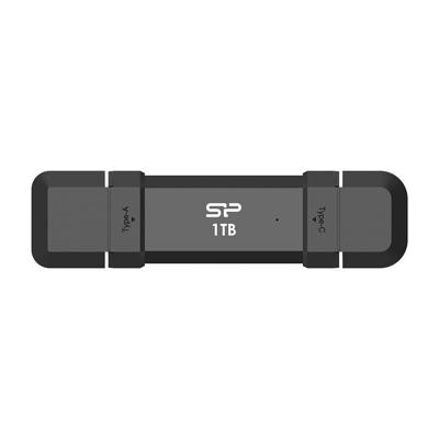 Silicon Power DS72 USB flash drive 1 TB USB Type-A / USB Type-C 3.2 Gen 2 (3.1 Gen 2) Zwart