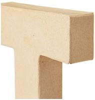 Creativ Company Letter papier-maché - t, 20,5cm - thumbnail