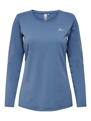 Only Play Clarissa longsleeve Trainingsshirt blauw maat:s