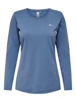 Only Play Clarissa longsleeve Trainingsshirt blauw maat:s - thumbnail