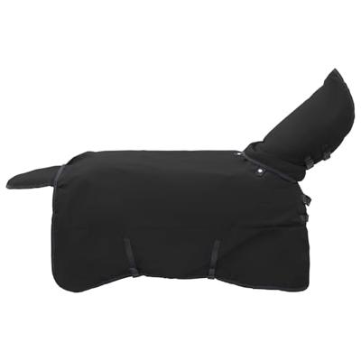 VidaXL Paardendeken donkergroen en zwart 95 cm polyester VidaXL Paardendeken donkergroen en zwart 95 cm polyester