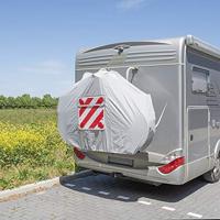 Proplus xl fietshoes - 2 fietsen - e-bike - lichtgrijs - thumbnail