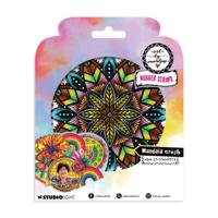 Studio Light • art by marlene cling rubber stamp mandala crush - thumbnail