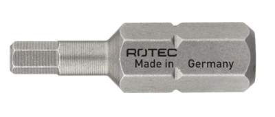 Rotec Schroefbit SW 7 | L=25 | C6.3 | BASIC | 2 stuks - 811.00702 Rotec Schroefbit SW 7 | L=25 | C6.3 | BASIC | 2 stuks - 811.00702
