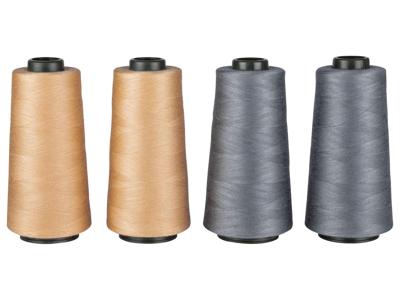 crelando Overlock naaigarenspoelen (beige/grijs)