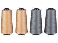 crelando Overlock naaigarenspoelen (beige/grijs) - thumbnail