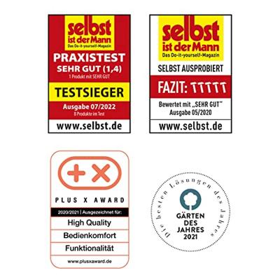 GLORIA - MultiJet 18V - Multifunctioneel mobiel hogedrukreinigingssysteem (2 -5Ah accu en oplader meegeleverd) - thumbnail