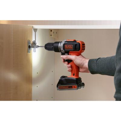 BLACK+DECKER BCD003MEM2K Accuboormachine | 18V | 2.0Ah Accu + 4.0Ah Accu + Lader | In koffer - BCD003MEM2K-QW