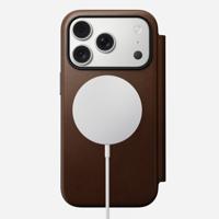 Nomad Magnetic Leather Case iPhone 17 Pro Max Rustic Brown Horween - thumbnail