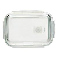 Set 3 Lunchboxen 5five Simply Smart Blauw Transparant Kristal 300 ml 690 ml 1000 L 800 g - thumbnail