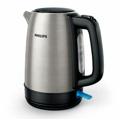 Waterkoker Philips HD9350/90 Zwart Roestvrij staal Polypropyleen 2200 W 1,7 L - thumbnail