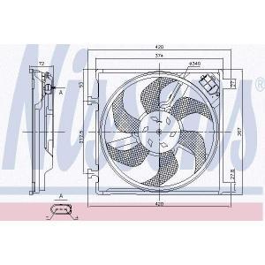 Koelventilator 85868