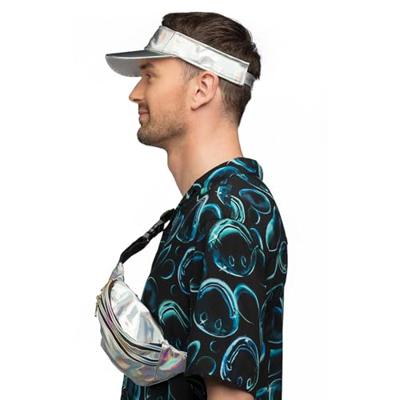 Boland Accessoiresset holo festival zilver