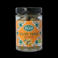 Olijven groen ontpit bio 165 Gram - thumbnail