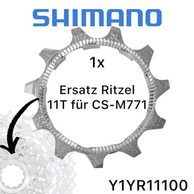 Shimano Sprocket 11T with Spacer for CS-M771-10 BL