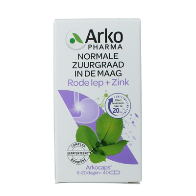 Arkocaps Rode Iep & Zink Capsules Arkocaps Rode Iep & Zink Capsules