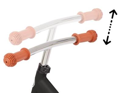 AMIGO Hopper Loopfiets 12 Inch Junior Matzwart