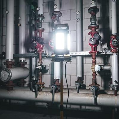 LED&apos;s Work NovaLight Bouwlamp 14000 - 4 lichtpunten - Dimbaar - IP54 waterdicht en stofdicht