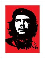 Kunstdruk Che Guevara Red 60x80cm - thumbnail