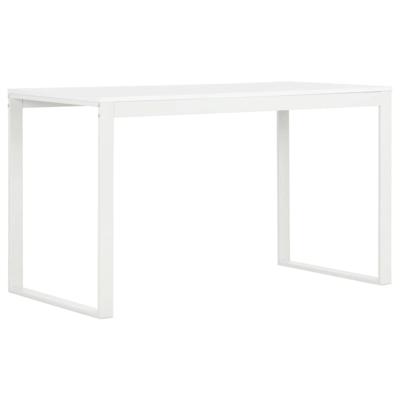 vidaXL Computerbureau 120x60x70 cm wit vidaXL Computerbureau 120x60x70 cm wit