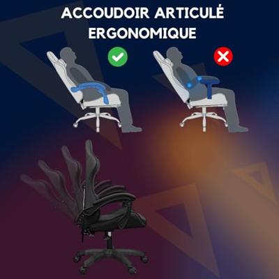 Ranqer Apollo Gamestoel Zwart