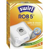 Swirl ROB 5 EcoPor Stofzuigerzak 4 stuk(s) - thumbnail