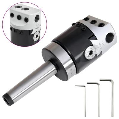 Boorkop met MT2 boorschacht voor draaibanken 50 mm Boorkop met MT2 boorschacht voor draaibanken 50 mm