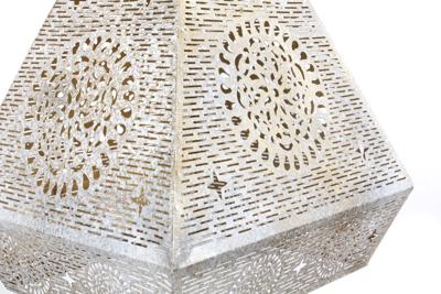 Plafondlamp Home ESPRIT Wit Gouden Metaal 25 W 29 x 26 x 40 cm Plafondlamp Home ESPRIT Wit Gouden Metaal 25 W 29 x 26 x 40 cm