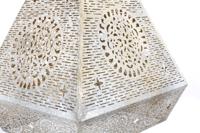 Plafondlamp Home ESPRIT Wit Gouden Metaal 25 W 29 x 26 x 40 cm - thumbnail