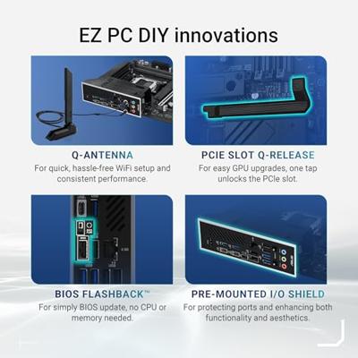 Asus 90MB1LY0-M0EAY0 Moederbord Socket AMD AM5 Vormfactor ATX