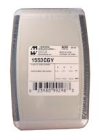 Hammond Electronics 1553CGY Handbehuizing 117 x 79 x 33 ABS Grijs-wit (RAL 7035) 1 stuk(s) - thumbnail