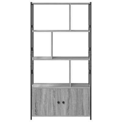 Boekenkast Grijs sonoma 80 x 30 x 155,5 cm Bewerkt hout - thumbnail