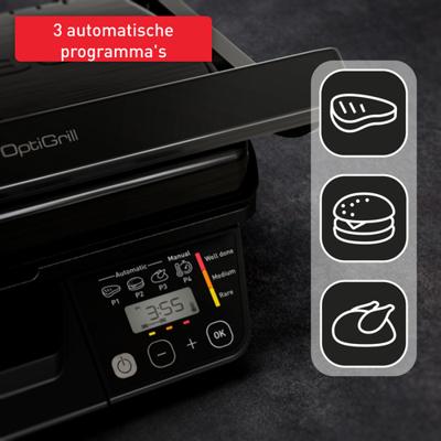 Tefal Optigrill GC7P08 intelligente contactgrill