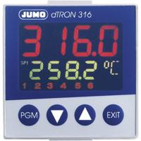 Jumo dTRON 316 PID Temperatuurregelaar Pt100, Pt500, Pt1000, KTY11-6, L, J, U, T, K, E, N, S, R, B, C, D -200 tot +2400 °C Relais 3 A, Analoge stroom (l x b x - thumbnail