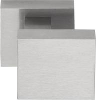 Formani Square LSQ60V voordeurknop vast op rozet - mat RVS - thumbnail