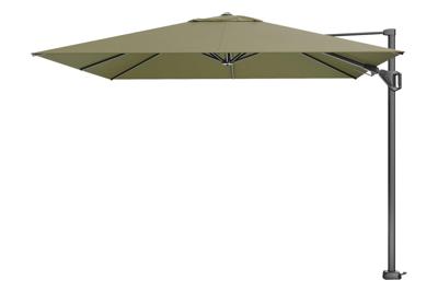 Platinum Sun & Shade zweefparasol challenger t2 premium 300x300cm lush green