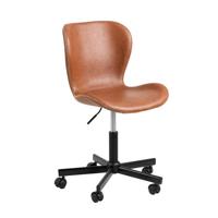 Bureaustoel Helgum - cognac - thumbnail