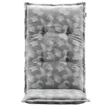 Hartman tuinstoelkussen Ginko - grijs - 123x50x8 cm