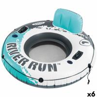 Opblaasbare drijver Intex Geel Citroen 135 x 55 x 135 cm (6 Stuks) - thumbnail