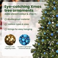 VidaXL Kunstkerstboom met 300 led groen 270 cm pvc en metaal - thumbnail