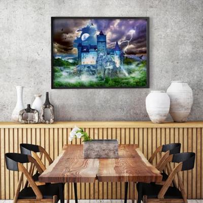 Spooky Night at Dracula's Castle Puzzel 1000 Stukjes Spooky Night at Dracula's Castle Puzzel 1000 Stukjes