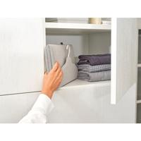 Brabantia kledingstoombord opvouwbaar grijs - thumbnail