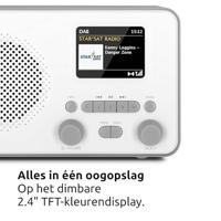 TechniSat Techniradio 6 IR Hybride radio Wit - thumbnail